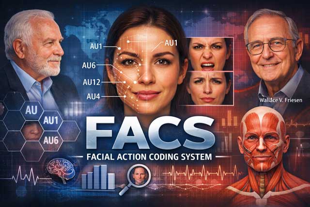 2️⃣ Descubra a história do FACS, como ele funciona na prática e os limites científicos da interpretação de expressões faciais humanas.