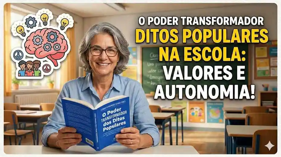 Em O poder transformador dos ditos populares, professores encontram ditados, reflexões e atividades para trabalhar valores, decisões e emoções em sala de aula.