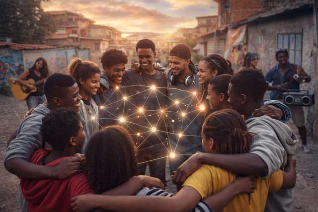 Como redes juvenis contra a violência criam proteção comunitária mais eficaz do que políticas centralizadas de segurança