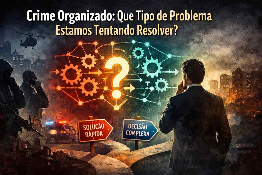 Antes de decidir como agir, é preciso perguntar que tipo de sistema está em jogo e se o Estado está aprendendo menos que o crime.