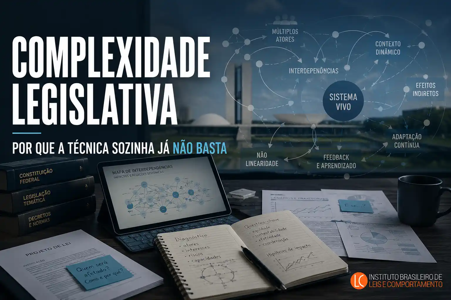 Complexidade legislativa: por que a técnica sozinha já não basta